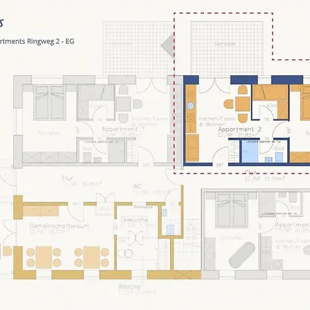 Annanordsee - Appartement